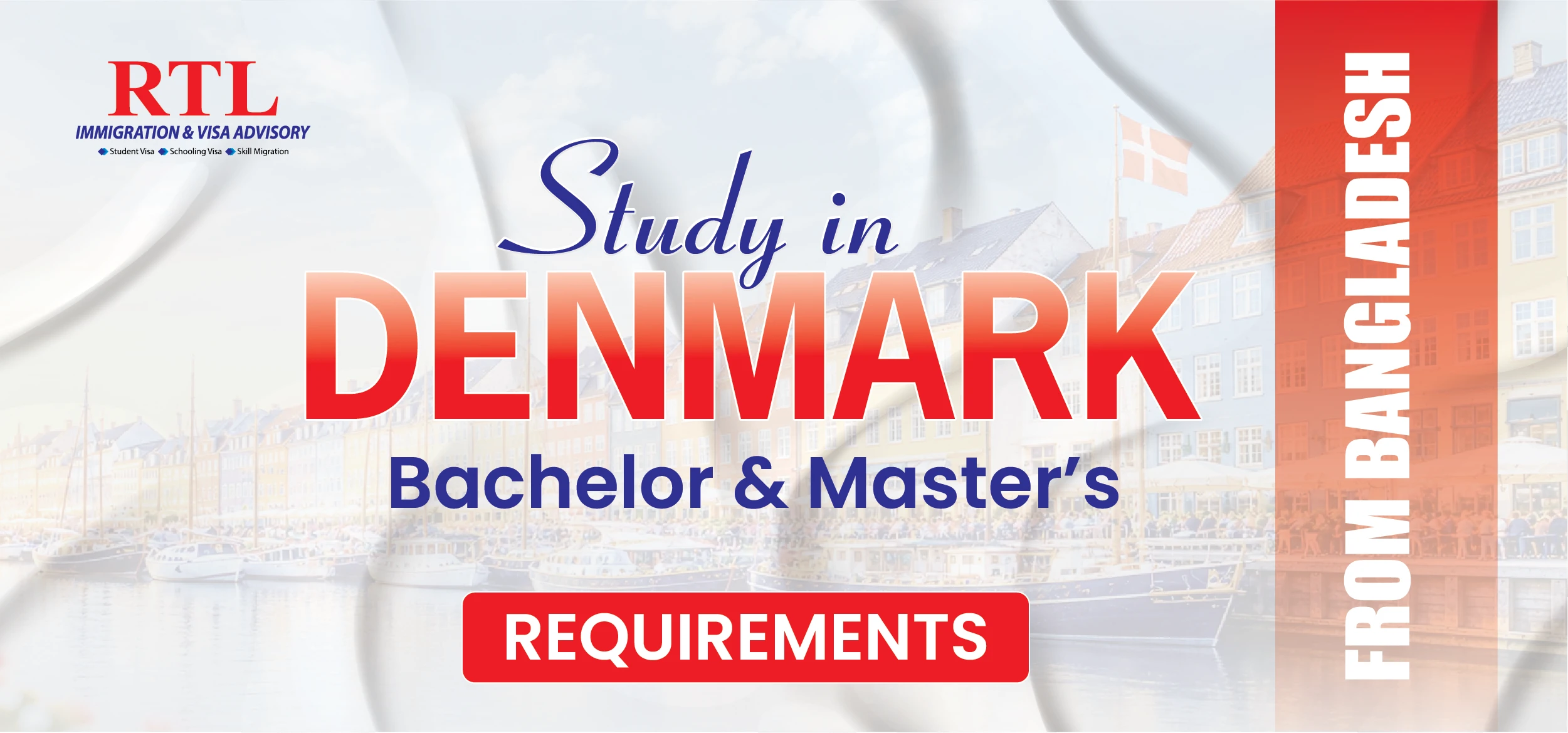 Denmark student visa requirements